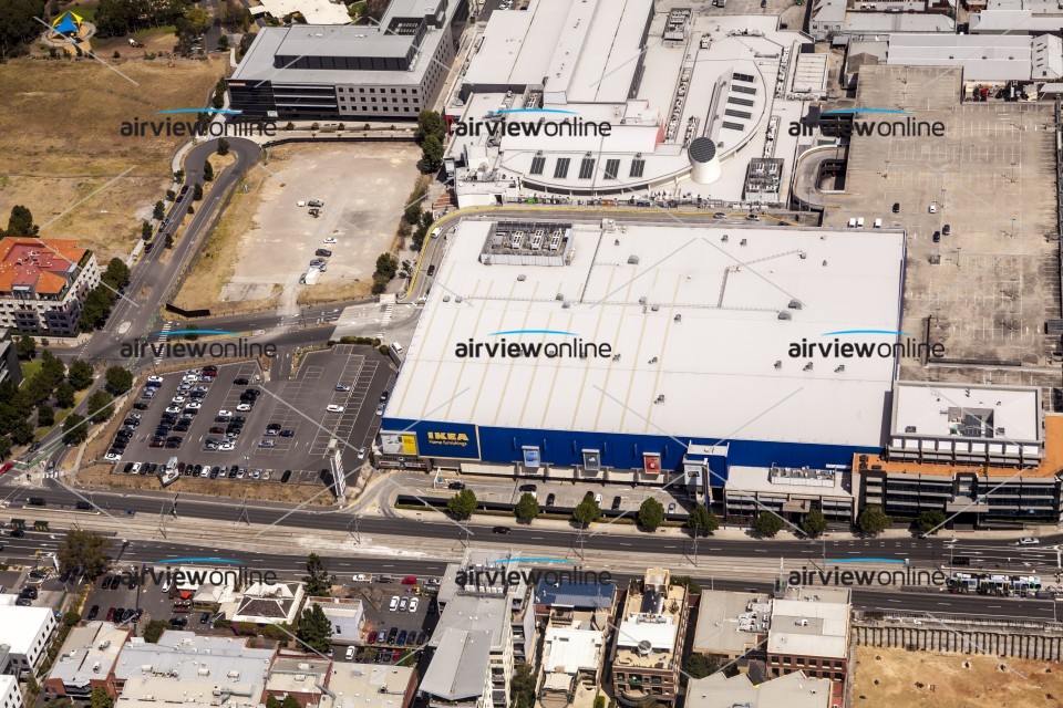 Aerial Photography Aerial view of Victoria Gardens Shopping Centre in