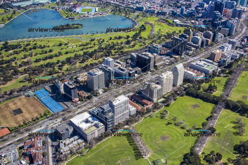 Aerial Photography Albert Park - Airview Online