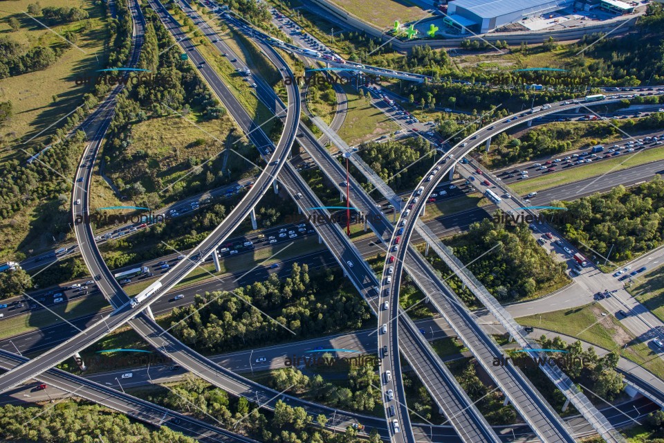 Aerial Photography Lighthorse Interchange Airview Online