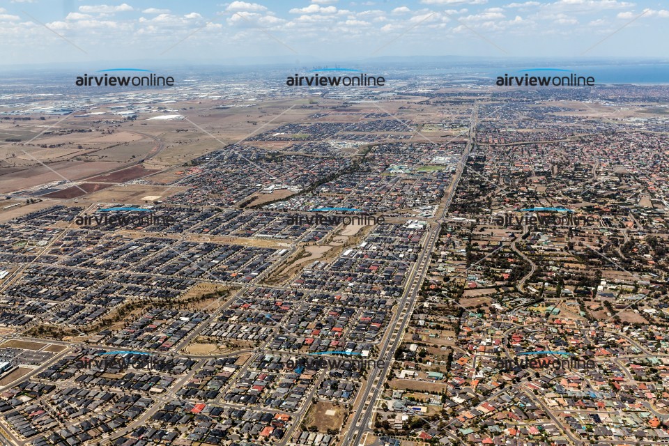 Aerial Photography Hopper Crossing & Tarniet Looking Towards Melbourne