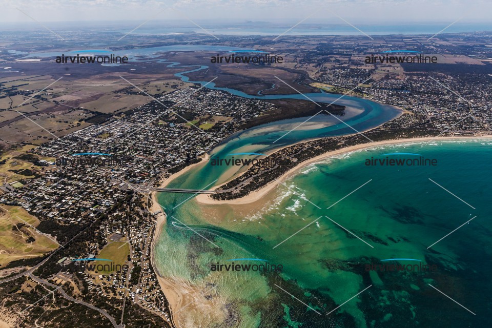 Aerial Photography Barwon Heads In Victoria Airview Online