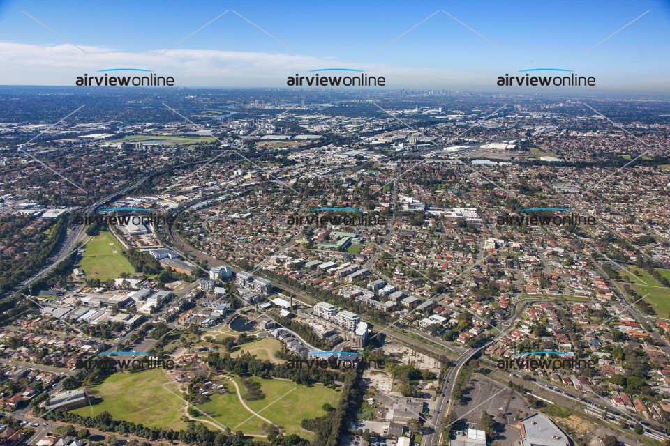 Aerial Photography Merrylands - Airview Online