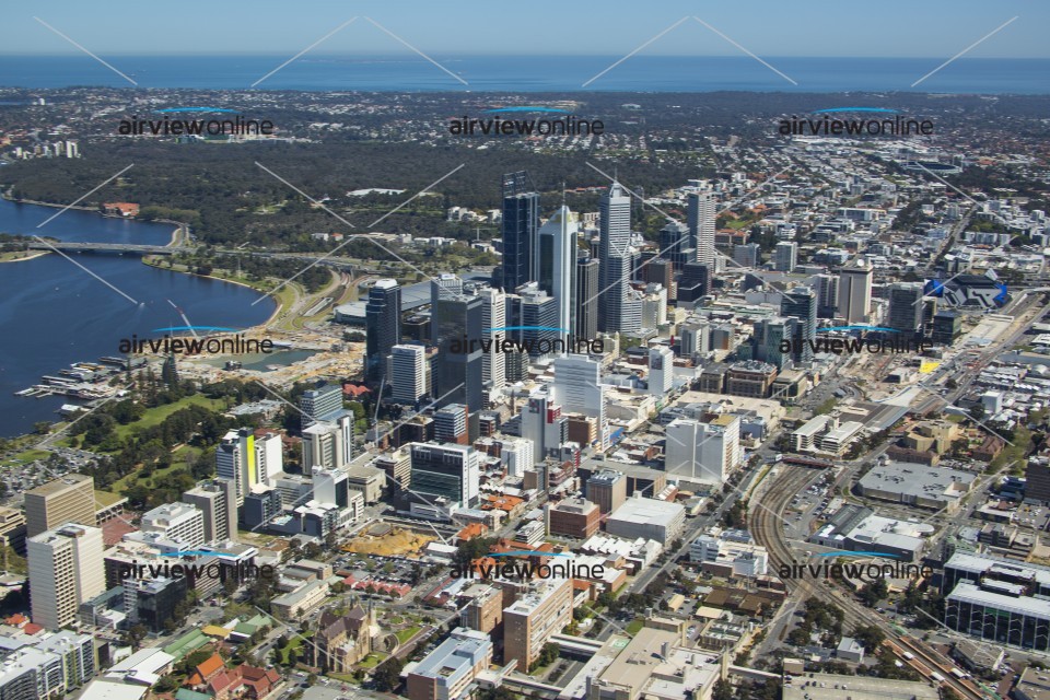 Aerial Photography Perth CBD Airview Online