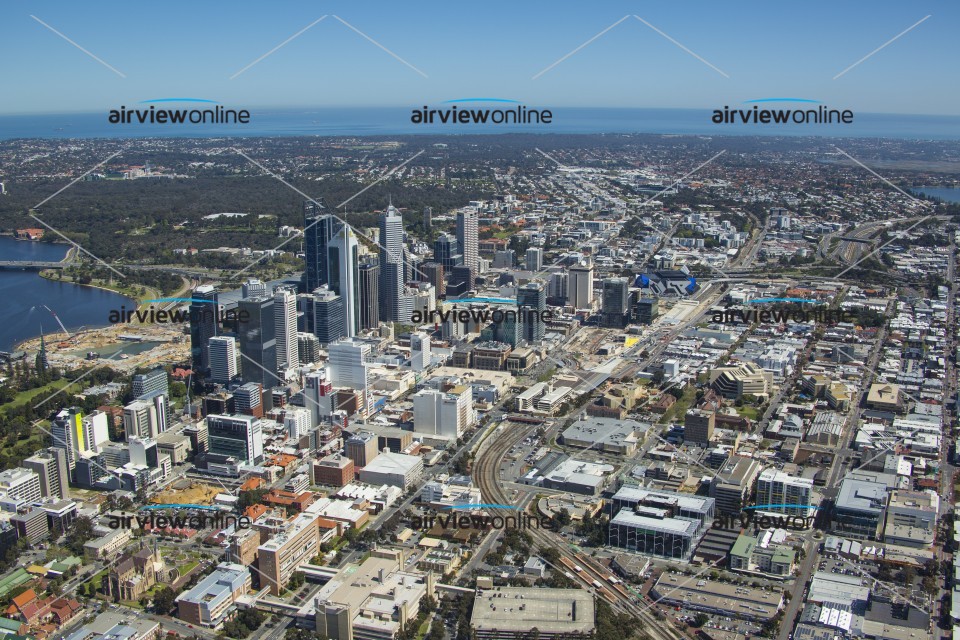 Aerial Photography Perth CBD Airview Online