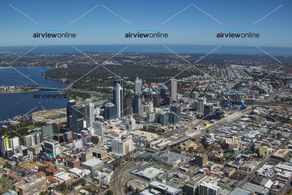 Aerial Photography Perth CBD Airview Online