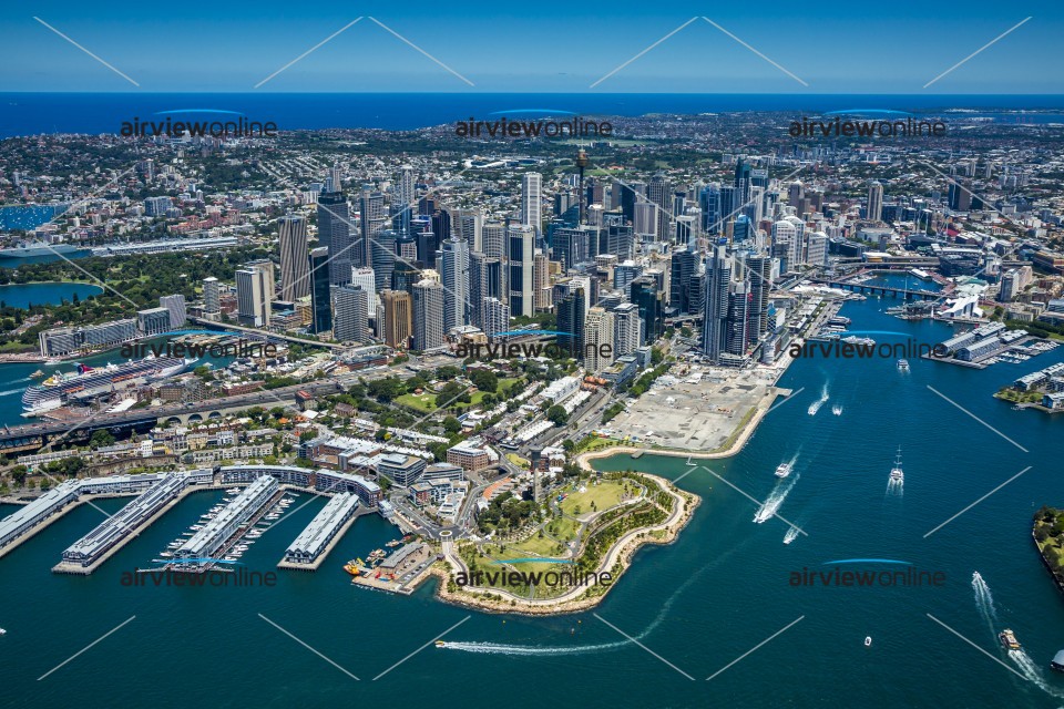 Aerial Photography Barangaroo - Airview Online