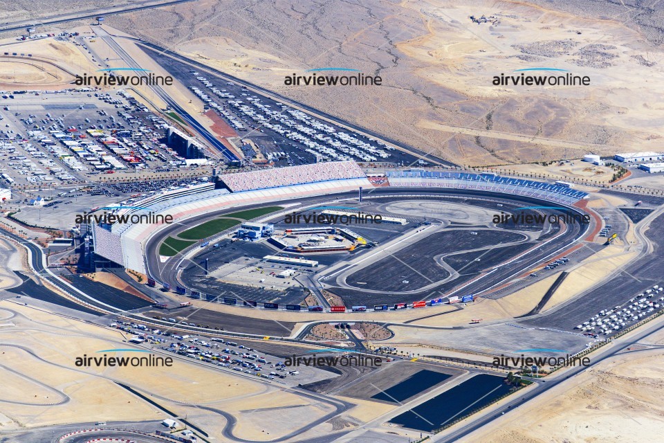 Aerial Photography Las Vegas Motor Speedway Nevada - Airview Online