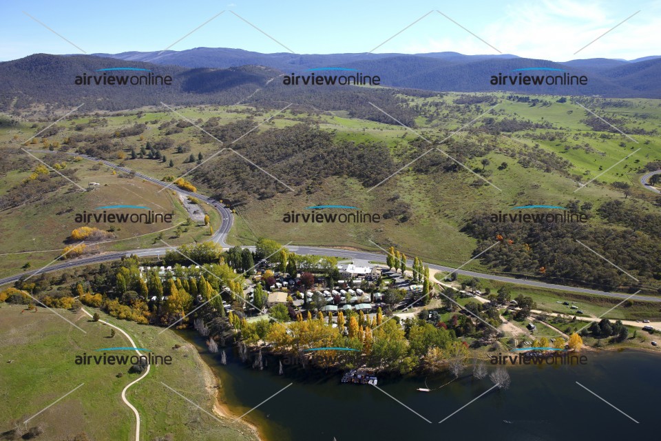 Aerial Photography Jindabyne Holiday Park Airview Online