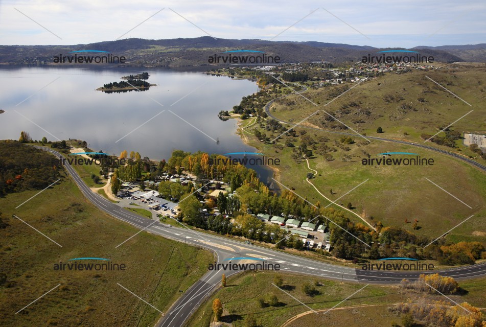 Aerial Photography Jindabyne Holiday Park Airview Online