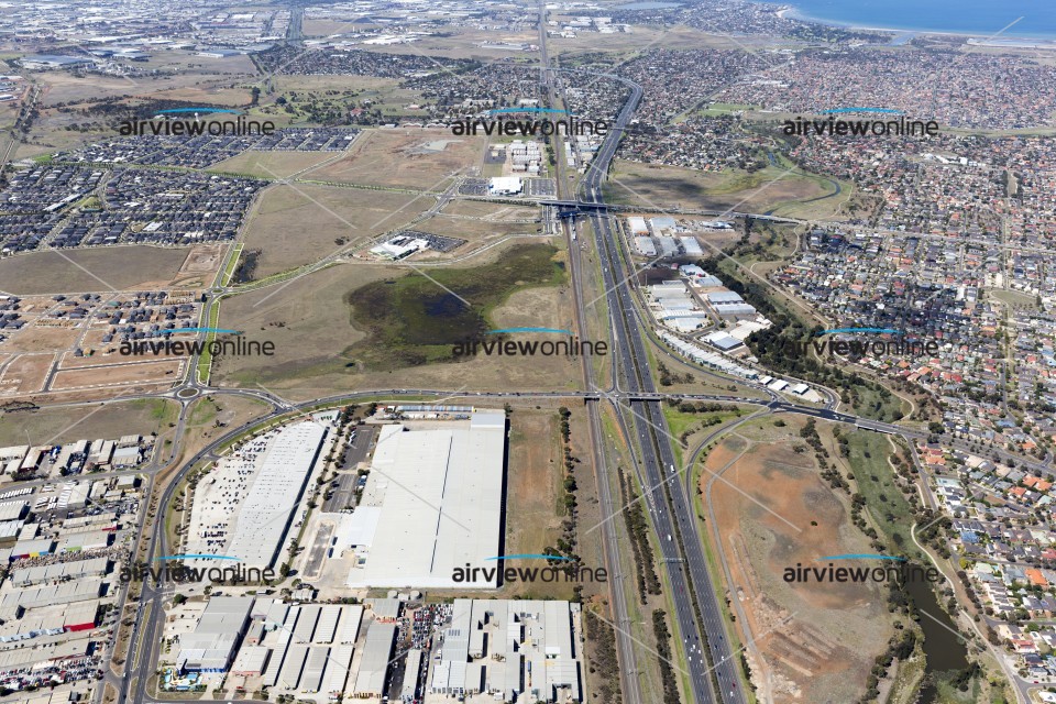 Aerial Photography Old Geelong Road, Hoppers Crossing Airview Online