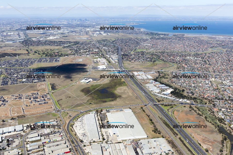 Aerial Photography Old Geelong Road, Hoppers Crossing Airview Online