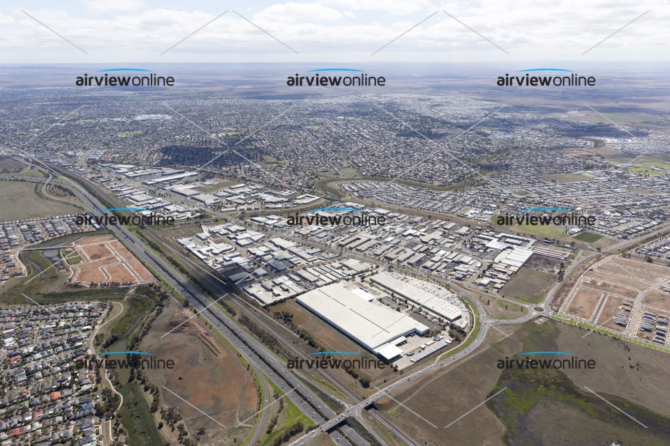 Aerial Photography Old Geelong Road, Hoppers Crossing Airview Online