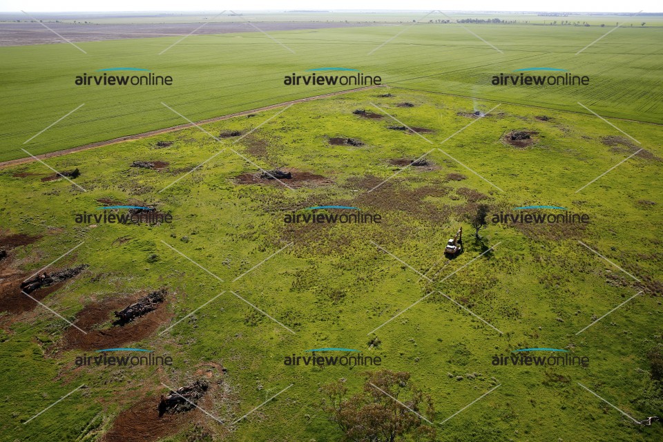Aerial Photography Land Clearing, Narrabri Airview Online