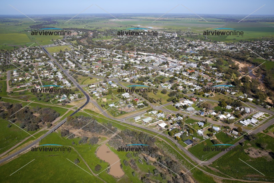 Aerial Photography Coonamble Township Airview Online