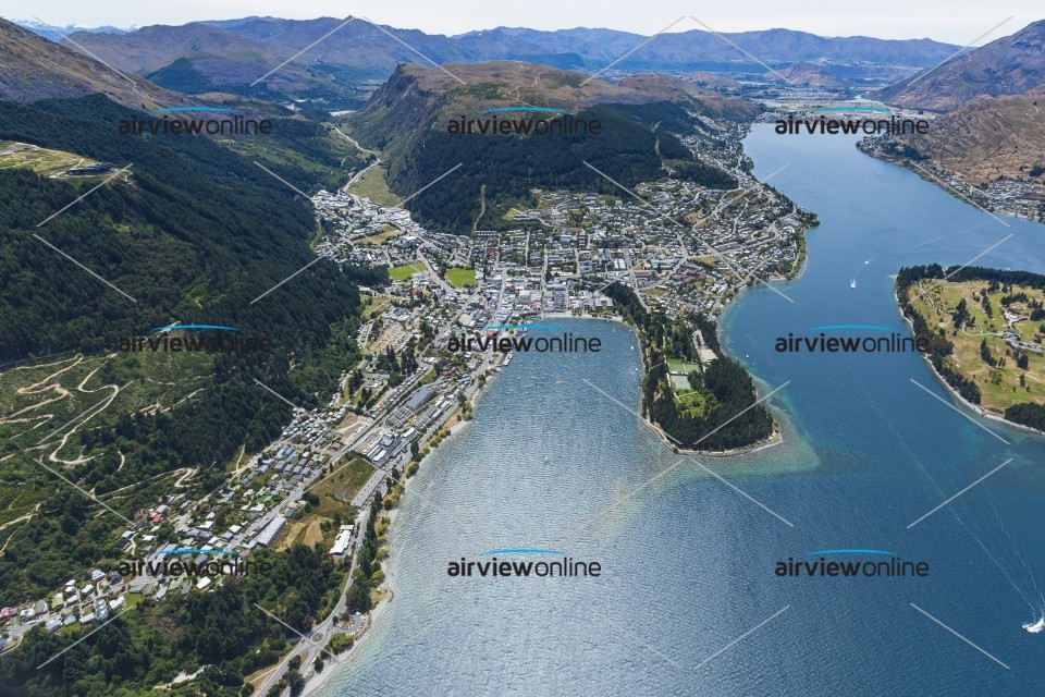Aerial Photography Queenstown And Frankton Airview Online