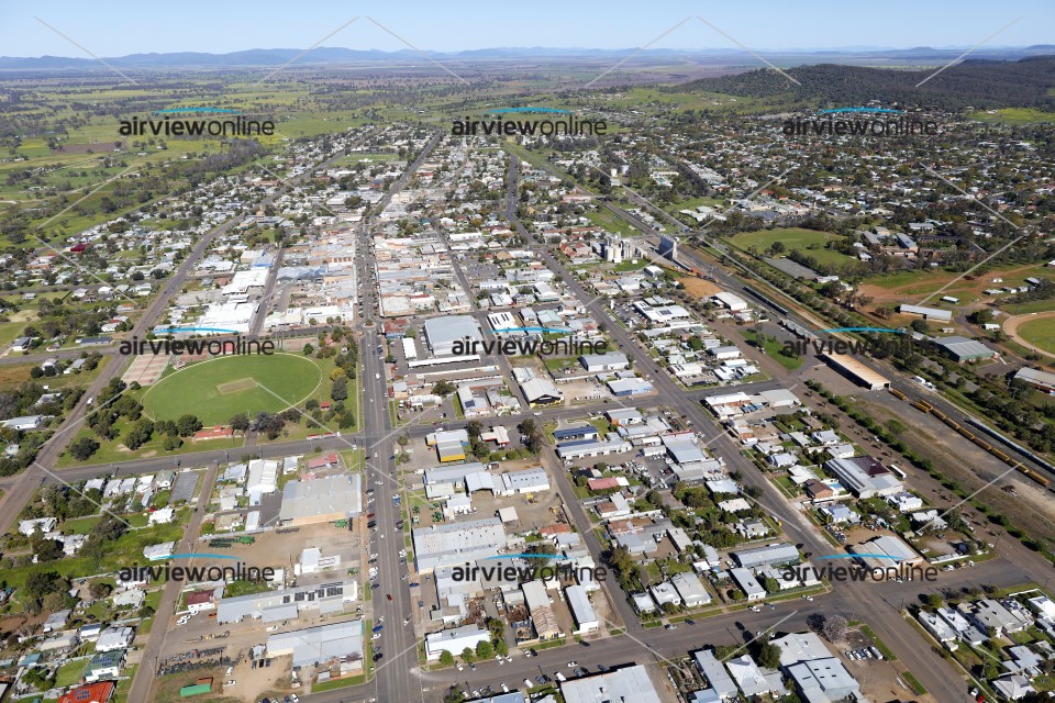 Aerial Photography Gunnedah Township - Airview Online