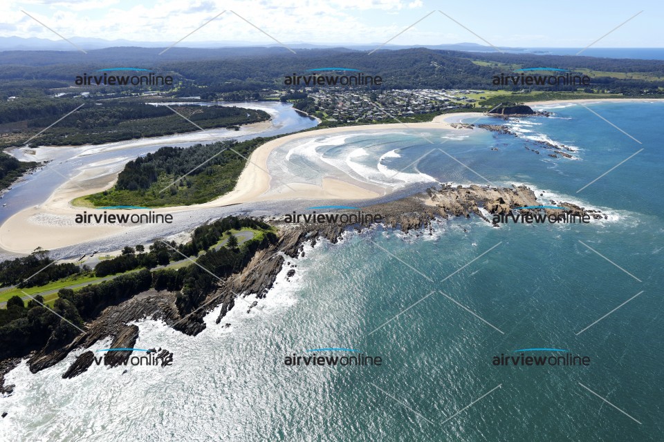 Aerial Photography Mossy Point Headland Airview Online