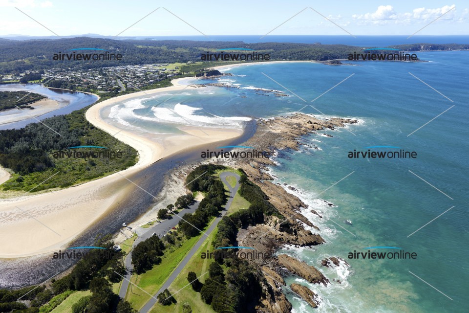 Aerial Photography Mossy Point Headland Airview Online