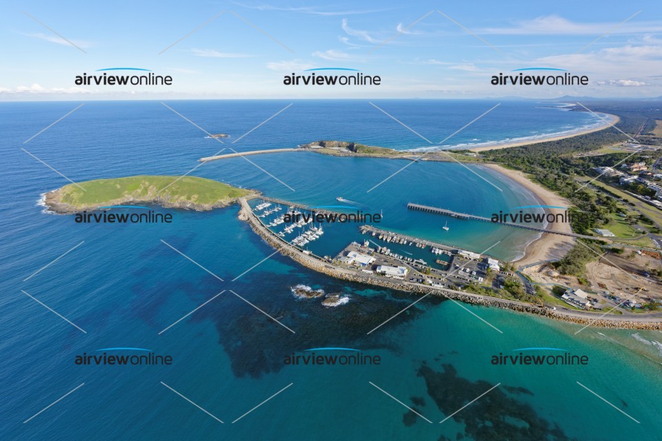 Aerial Photography Coffs Harbour Marina Looking South Airview Online