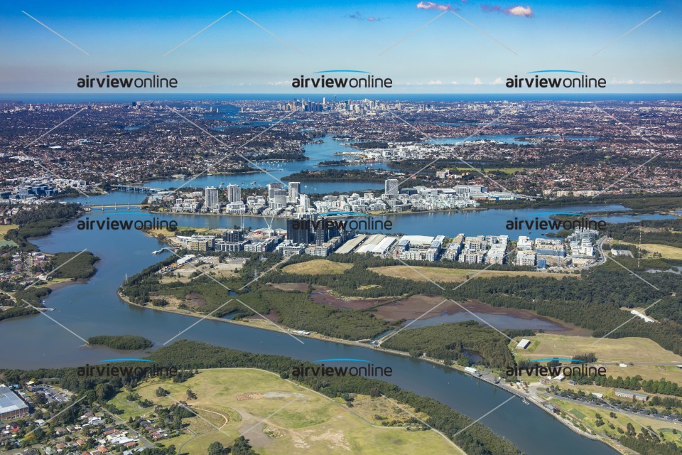 Aerial Photography Wentworth Point Airview Online