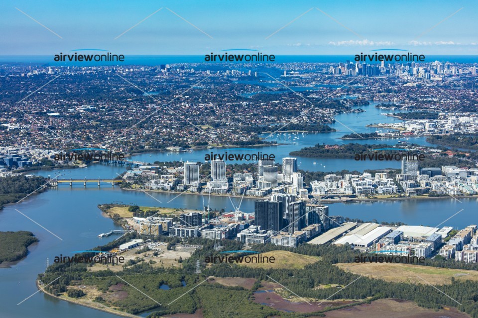 Aerial Photography Wentworth Point Airview Online